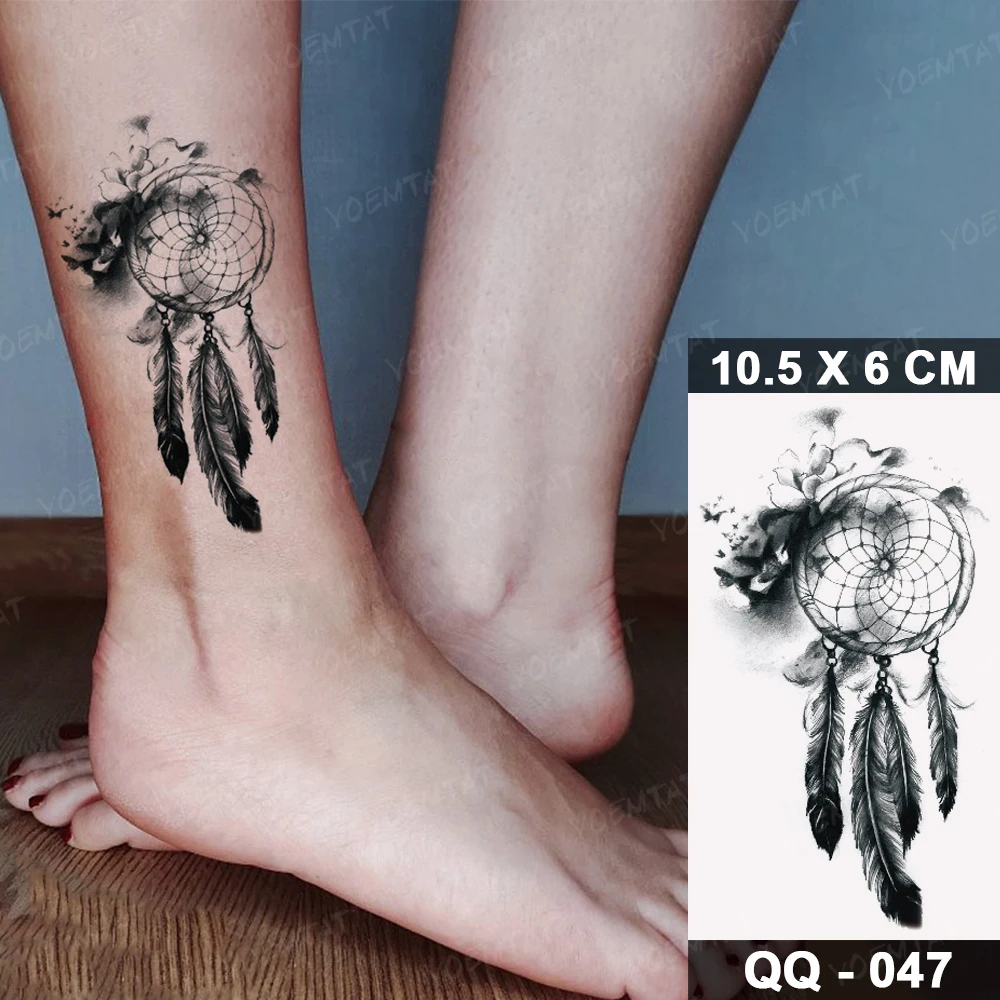 Ethereal Dreamcatcher Temporary Tattoo