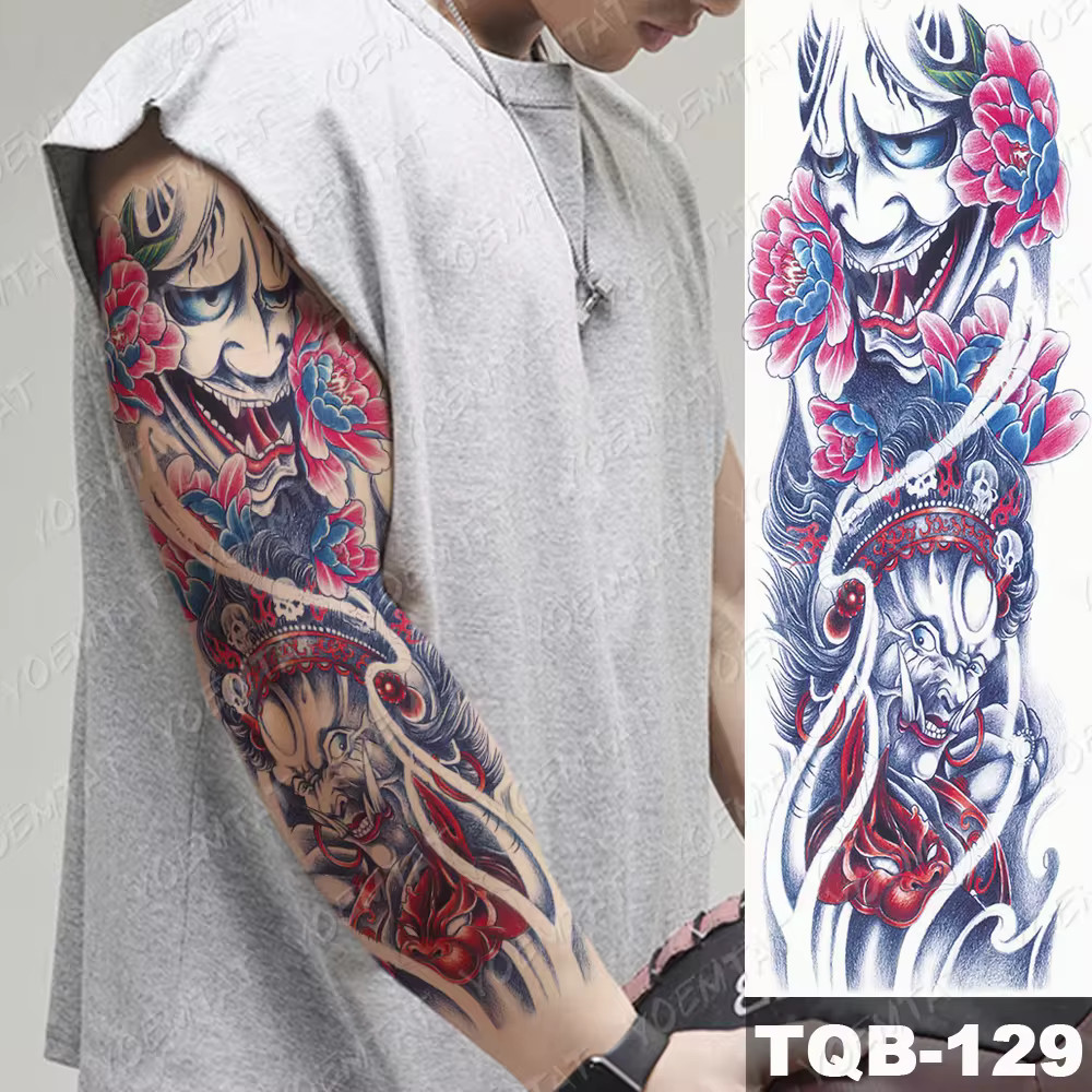 Dragon's Embrace Tattoo Sleeve